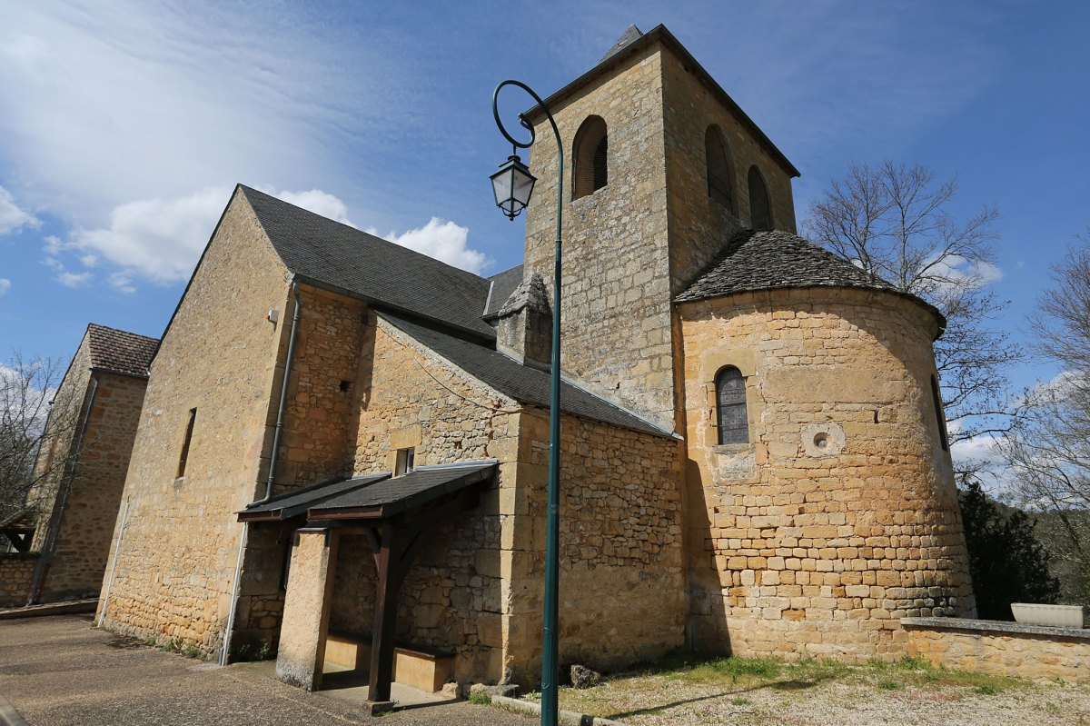 Eglise St Georges à St Cirq Madelon ©Serge Briez